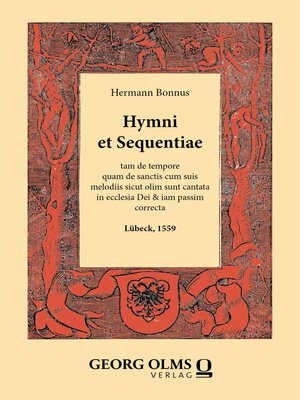 cover image of Hymni et Sequentiae